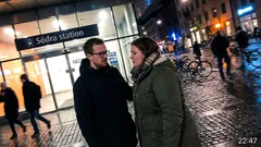 Kort berättelse: Jag drog en engelsk ordvits på Söder – och hon slutade le