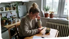 Kort berättelse: Ett sms mitt i gråslasket fick mig att göra något jag undvikit länge