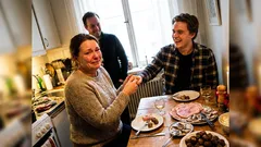 Kort berättelse: Jag drog vårt gamla julskämt och något i rummet förändrades